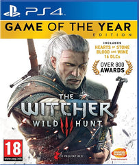 The Witcher 3: Wild Hunt Game of the Year Edition (PS4) (Used Game)