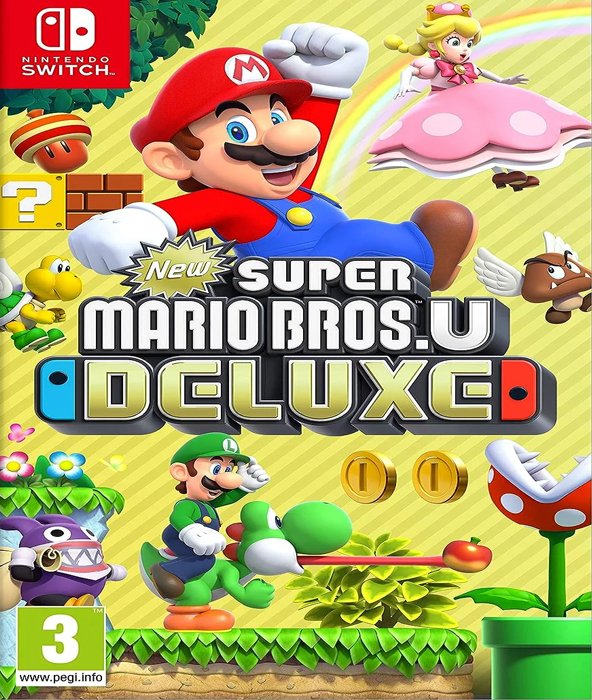 New Super Mario Bros. U Deluxe (Nintendo Switch) (Used Game)