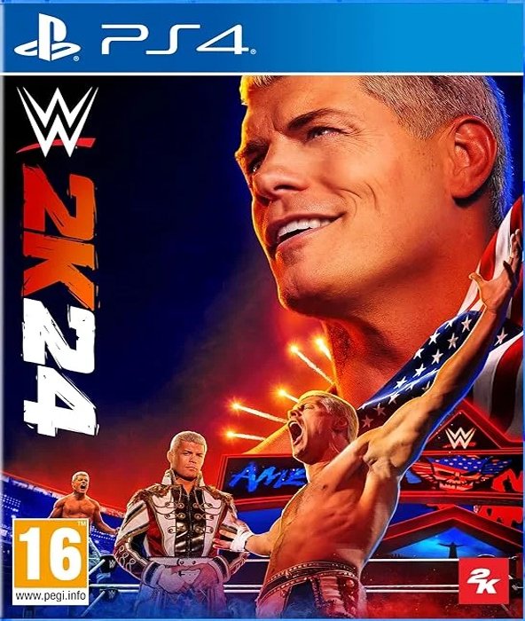 WWE 2K24 PS4 STANDARD EDITION  USED