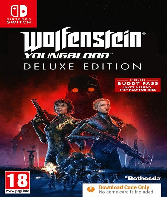 Wolfenstein Youngblood Deluxe Edition (Nintendo Switch - Code in Box)