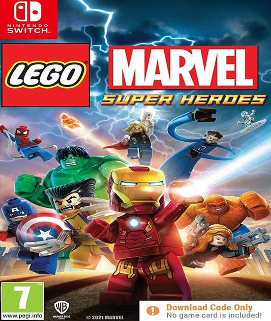 LEGO Marvel Super Heroes (Code In Box) (Nintendo Switch)