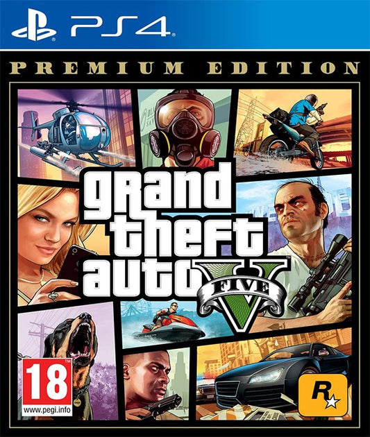 Grand Theft Auto V (GTA V) (PS4) (Used Game)