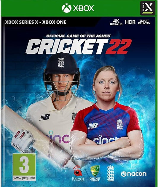 Cricket 22 - The Official Game of The Ashes (Xbox Series X / Xbox One)  USED
