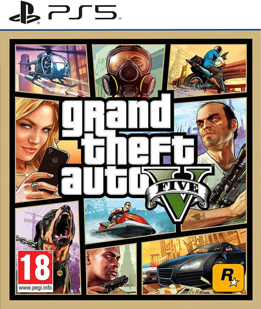 Grand Theft Auto V (GTA V) (PS5) (Used Game)p