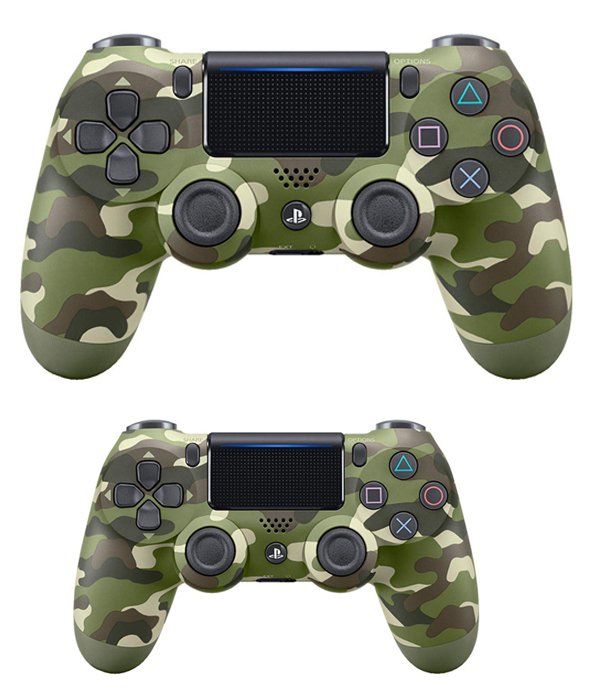 PlayStation 4 Copy Controller - Green Cammo