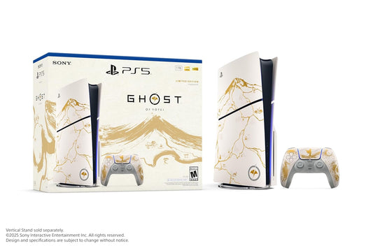 PlayStation®5 Console – Ghost of Yōtei Gold Limited Edition Bundle (slim)