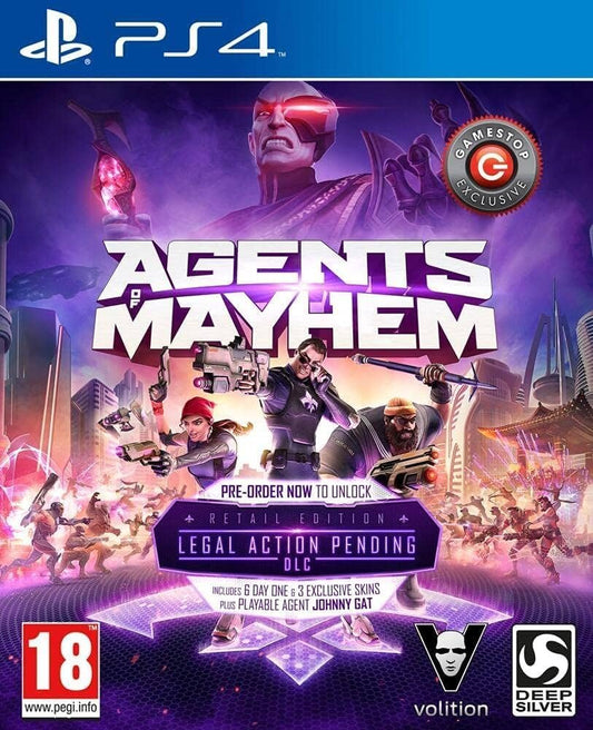 Agents of Mayhem (PS4) (Used Game)