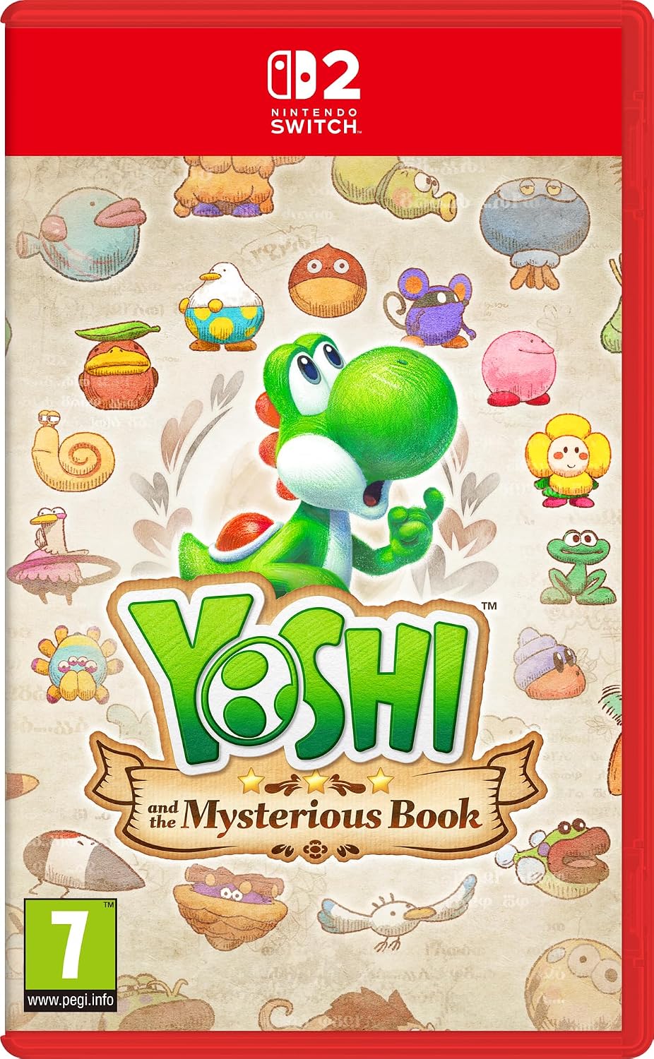 Yoshi and the Mysterious Book SWITCH 2 USED