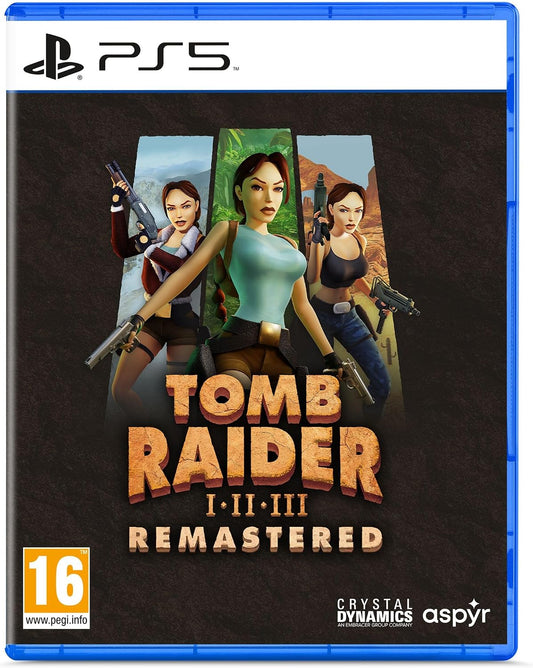 Tomb Raider I-III Remastered Starring Lara Croft – PS5 Used Game