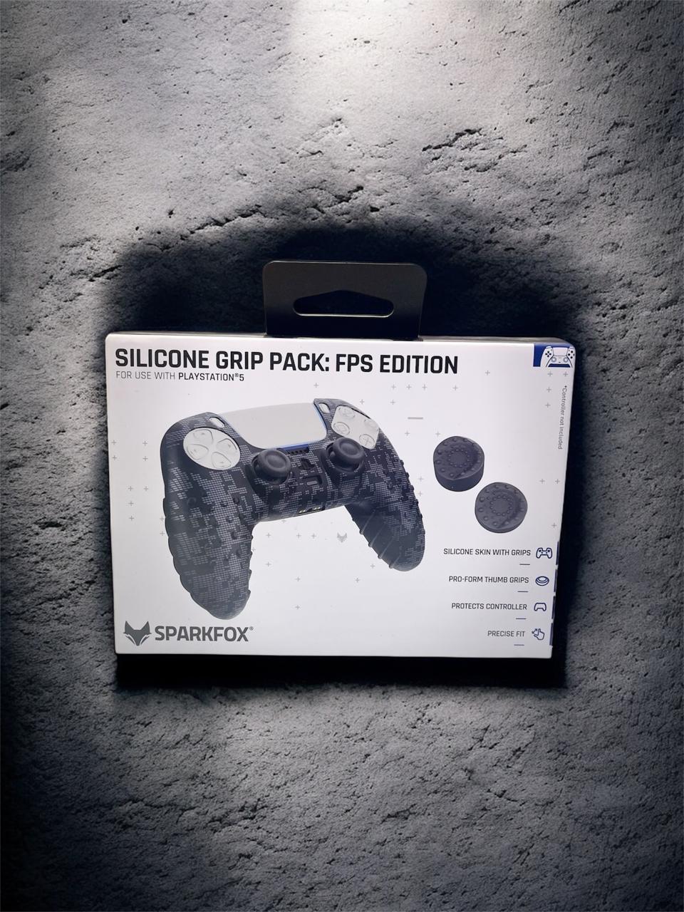 PS5 Silicone Grip Pack Digital Camo