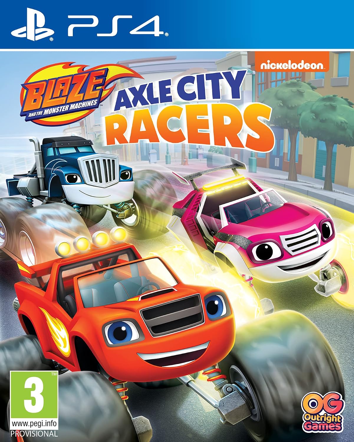 Blaze and the Monster Machines: Axle City Racers (PS4) – Used