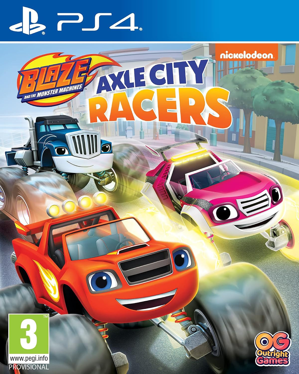 Blaze and the Monster Machines: Axle City Racers (PS4) – Used