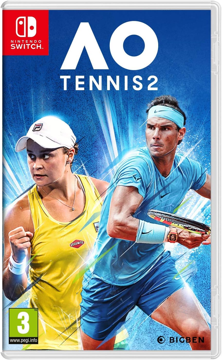 AO Tennis 2 - Nintendo Switch (Nintendo Switch)   USED