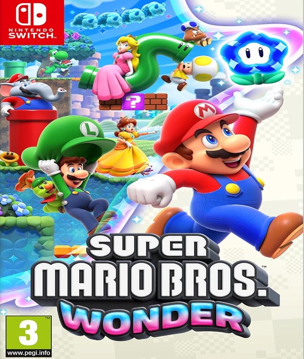 Super Mario Bros. Wonder (Nintendo Switch) (Used Game)