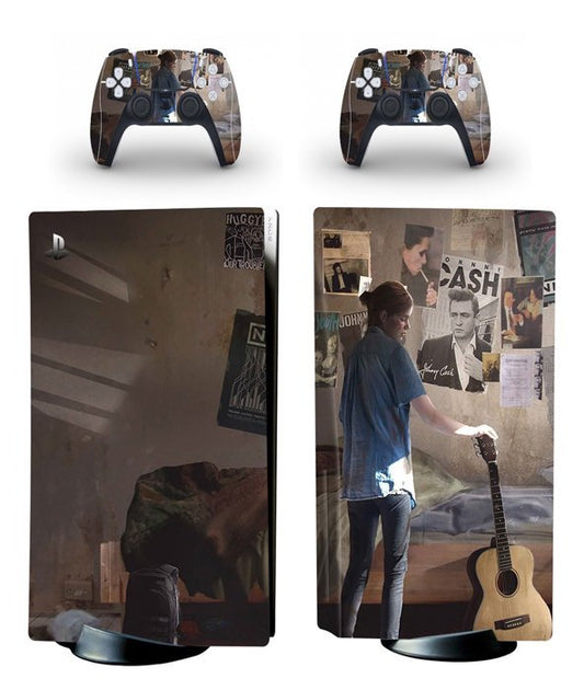 PS5 Standard Disc Console Skin Stickers- LAST OF US PART 2 (1449)