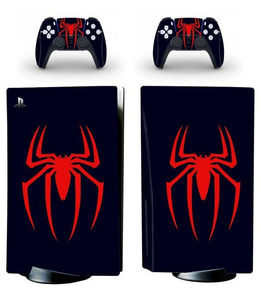 PS5 Standard Disc Console Skin Stickers- Spiderman miles (1150)