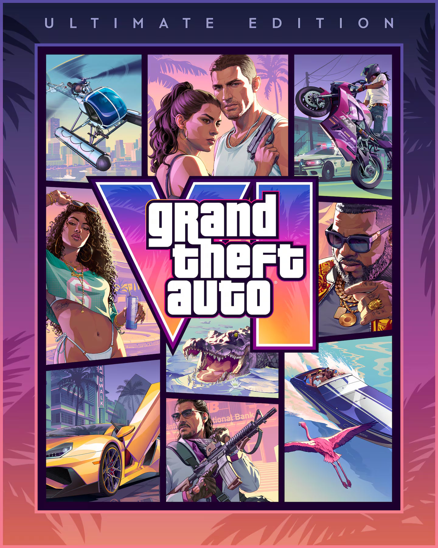 Grand Theft Auto VI PS5 ULTIMATE EDITION  DIGITAL CODE FOR PSN US ACCOUNT ONLY
