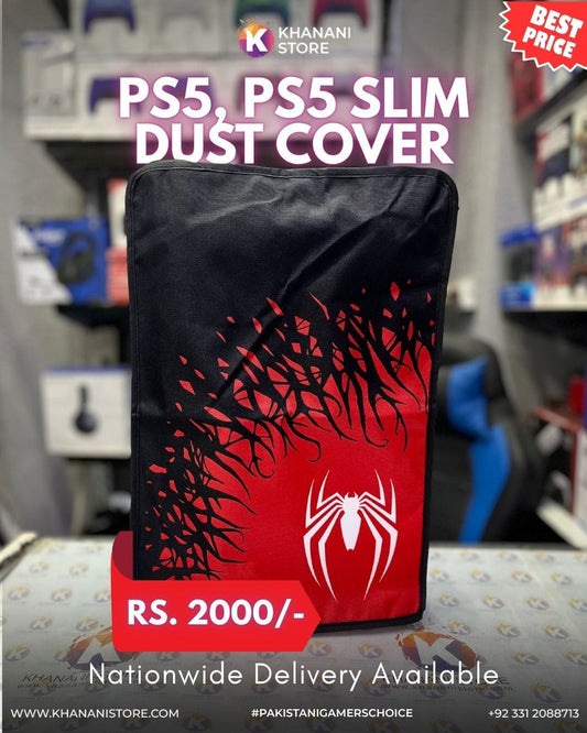 PS5 / PS5 SLIM /PS5 PRO DUST COVER SPIDERMAN