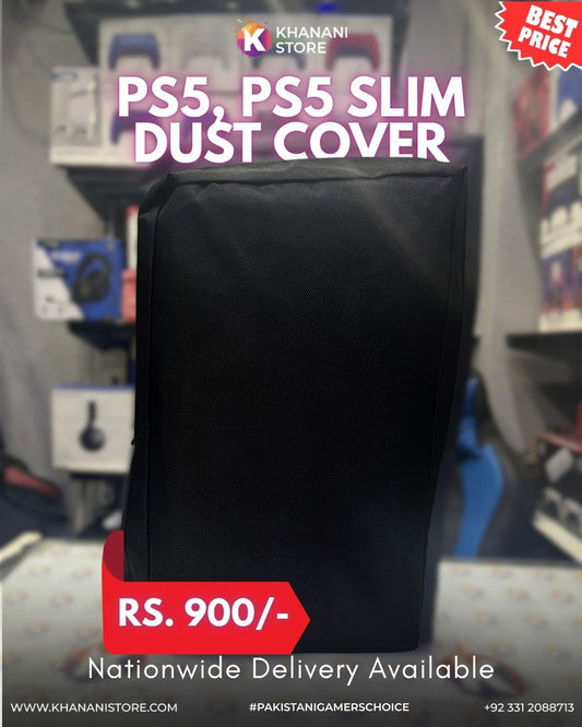 PS5 / PS5 SLIM /PS5 PRO DUST COVER PS5 PLAIN BLACK