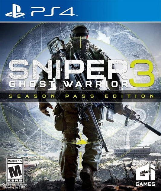Sniper: Ghost Warrior 3 Season Pass Edition - PlayStation 4   USED