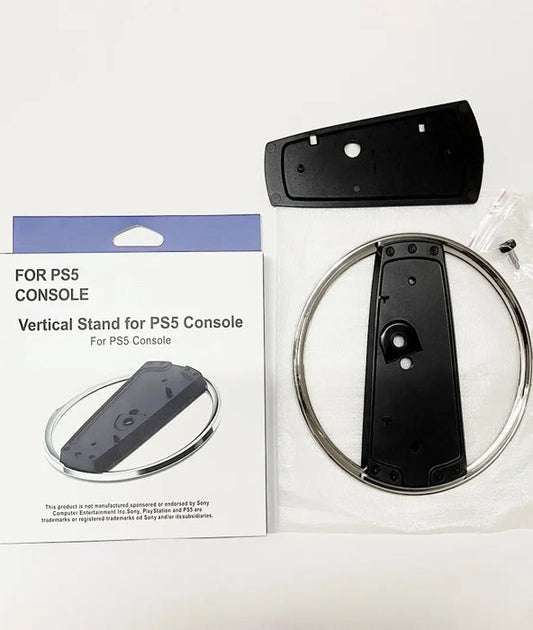 Vertical Stand for PS5 Console Stand Base for PS5 Slim/Pro Bracket Vertical Support Mount Base