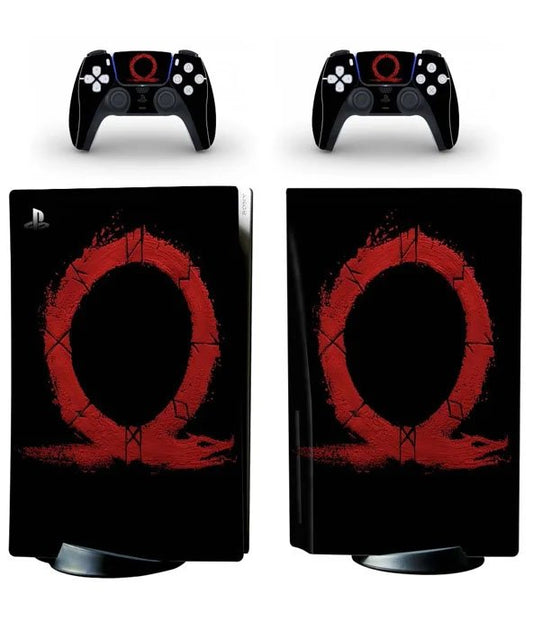 PS5 Standard Disc Console Skin Stickers- God Of War (1065)