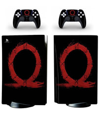 PS5 Standard Disc Console Skin Stickers- God Of War (1065)