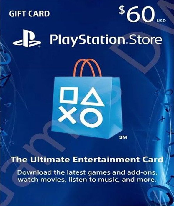 PlayStation Gift Card – 60$ US (DIGITAL CODE)