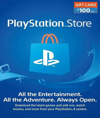 PlayStation Gift Card – 100$ US (DIGITAL CODE)