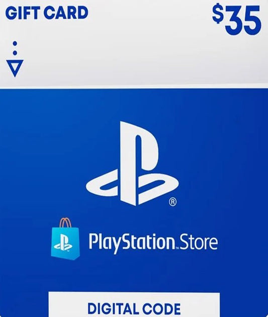PlayStation Gift Card – 35$ US ACCOUNT  (DIGITAL CODE)